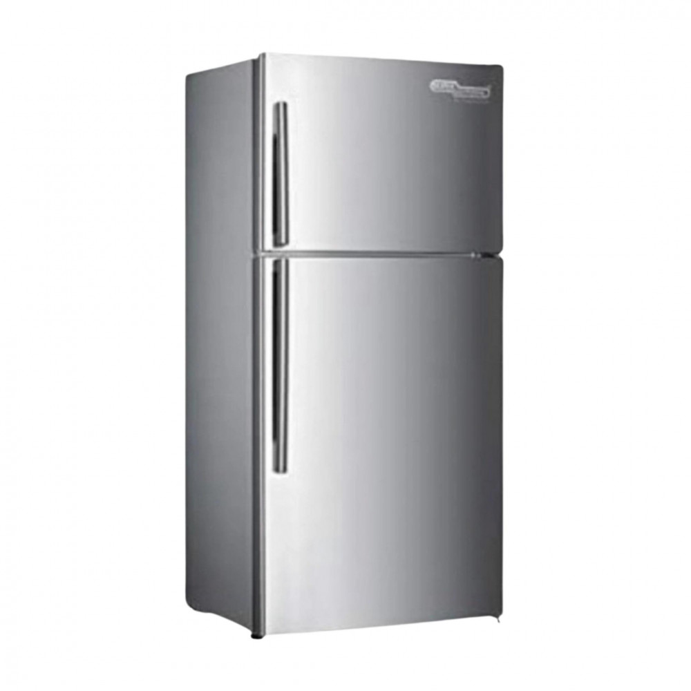 SUPER GENERAL refrigerator two doors 23 feet 651 liters - steel